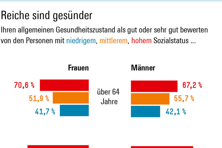 Infografik Böckler Schule zum Thema Soziale Ungleichheit