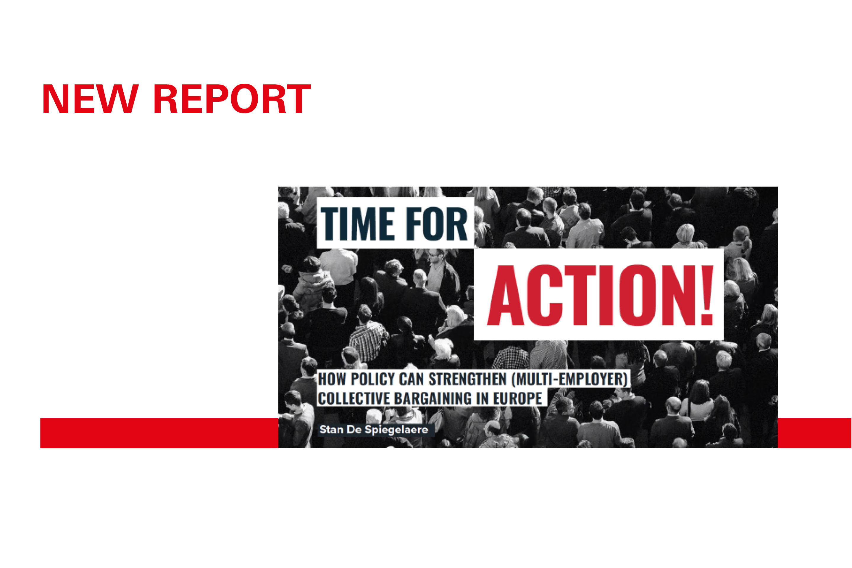 Das cover des Buches Time for Action zeigt eine Demonstration mit vielen Menschen